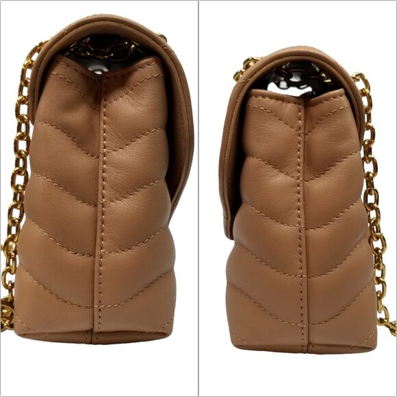 Louis Vuitton New Wave Chain Bag MM Noisette Hazelnut Brown Leather Crossbody - Picture 6 of 16